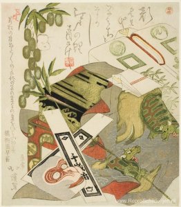 Stilleven met apenmasker Stilleven met apenmasker