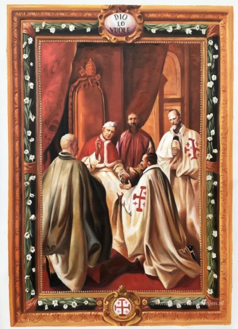 Schilderij in opdracht – foto van het voltooide schilderij