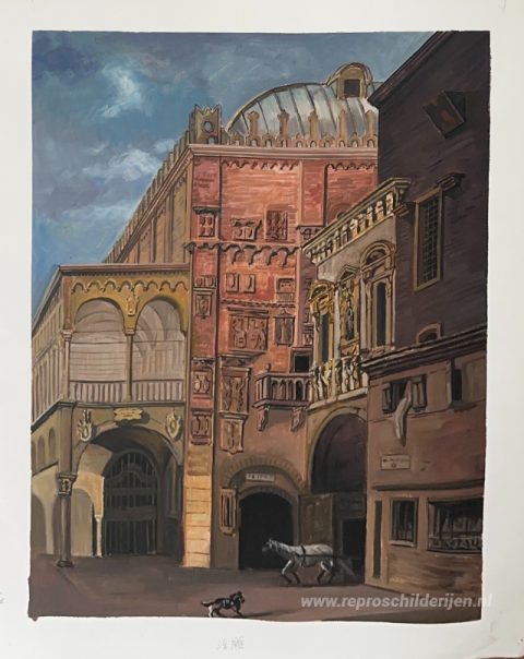 Schilderij in opdracht – foto van het voltooide schilderij