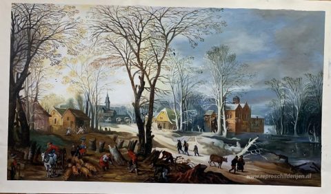 Schilderij in opdracht – foto van het voltooide schilderij