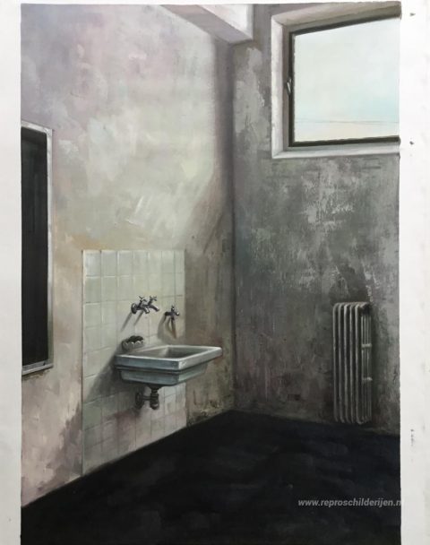Schilderij in opdracht – foto van het voltooide schilderij