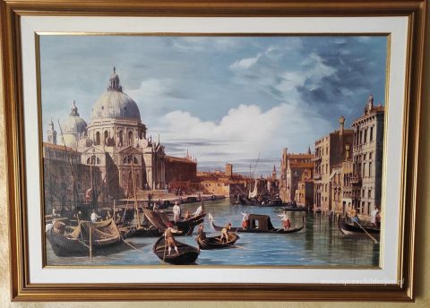 Schilderij in opdracht – foto van het voltooide schilderij