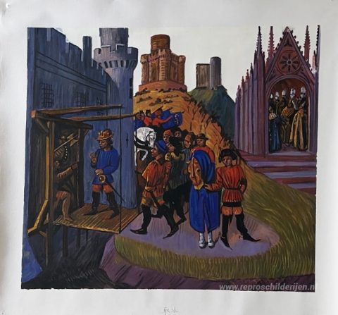 Schilderij in opdracht – foto van het voltooide schilderij