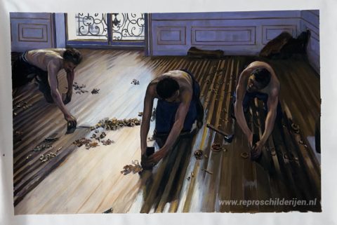 Schilderij in opdracht – foto van het voltooide schilderij