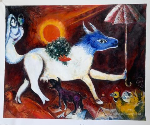Schilderij in opdracht – foto van het voltooide schilderij