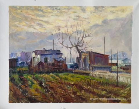 Schilderij in opdracht – foto van het voltooide schilderij