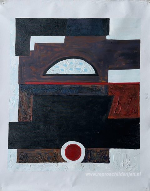 Schilderij in opdracht – foto van het voltooide schilderij