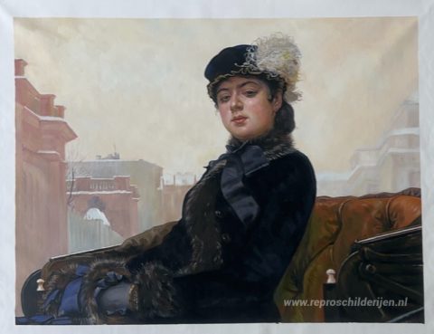 Schilderij in opdracht – foto van het voltooide schilderij