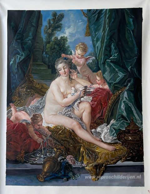 Schilderij in opdracht – foto van het voltooide schilderij