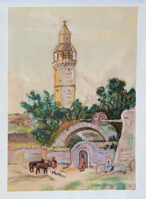 Schilderij in opdracht – foto van het voltooide schilderij