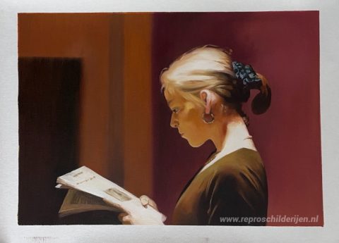 Schilderij in opdracht – foto van het voltooide schilderij