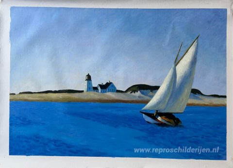 Schilderij in opdracht – foto van het voltooide schilderij