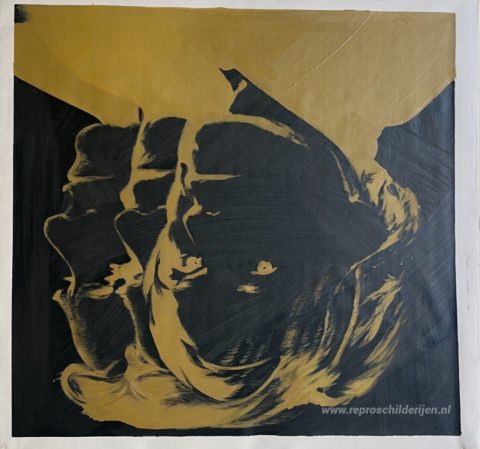 Schilderij in opdracht – foto van het voltooide schilderij