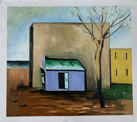 Schilderij in opdracht – foto van het voltooide schilderij