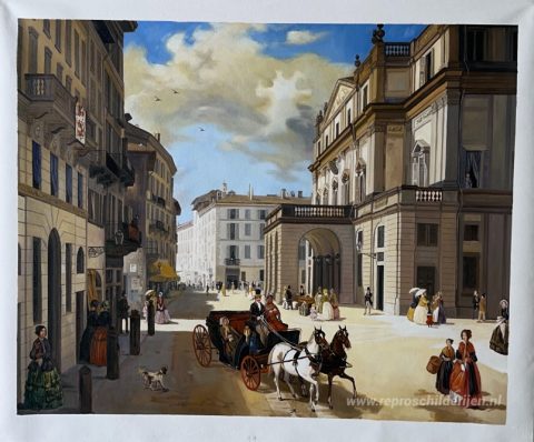 Schilderij in opdracht – foto van het voltooide schilderij