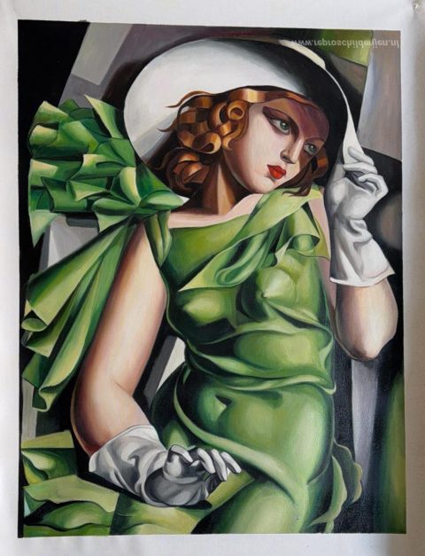 Schilderij in opdracht – foto van het voltooide schilderij