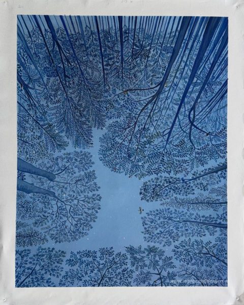 Schilderij in opdracht – foto van het voltooide schilderij