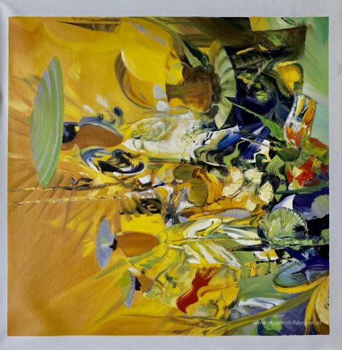 Schilderij in opdracht – foto van het voltooide schilderij