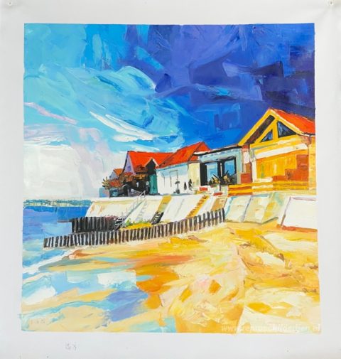 Schilderij in opdracht – foto van het voltooide schilderij