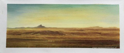 Schilderij in opdracht – foto van het voltooide schilderij