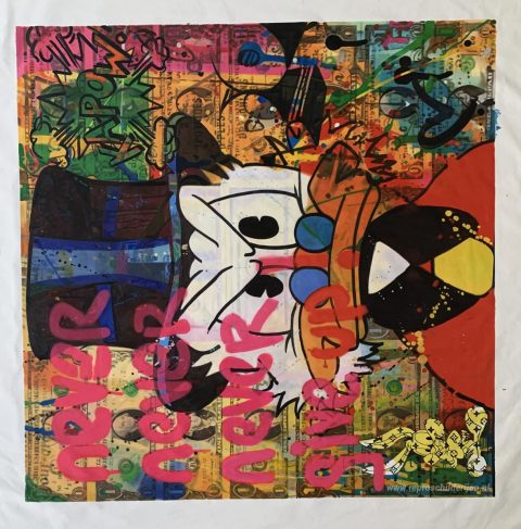 Schilderij in opdracht – foto van het voltooide schilderij