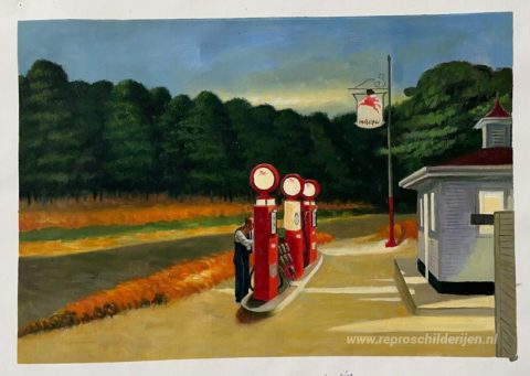 Schilderij in opdracht – foto van het voltooide schilderij