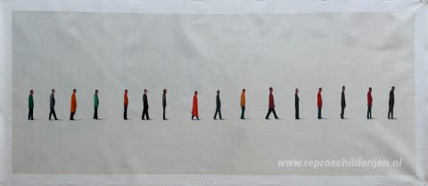Schilderij in opdracht – foto van het voltooide schilderij