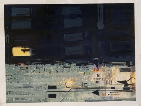 Schilderij in opdracht – foto van het voltooide schilderij