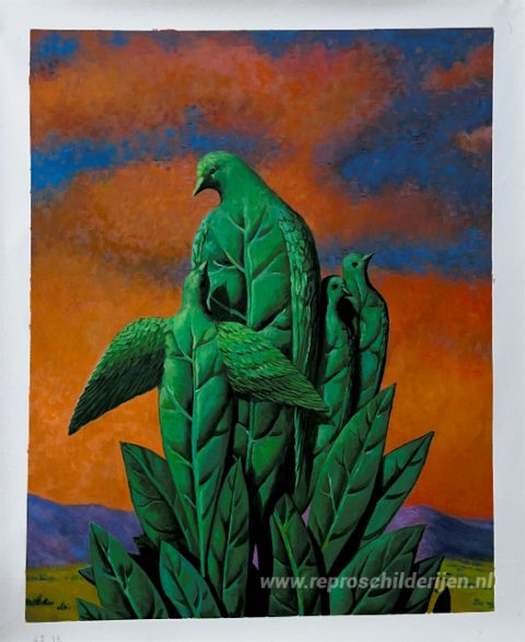 Schilderij in opdracht – foto van het voltooide schilderij