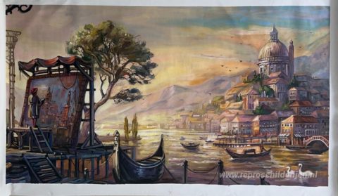 Schilderij in opdracht – foto van het voltooide schilderij