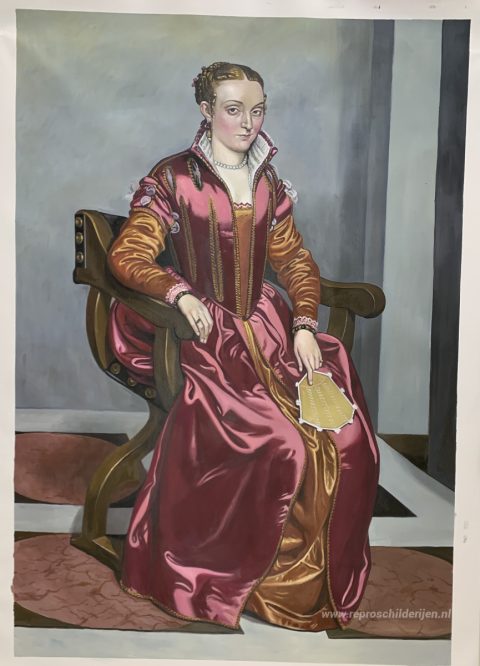 Schilderij in opdracht – foto van het voltooide schilderij