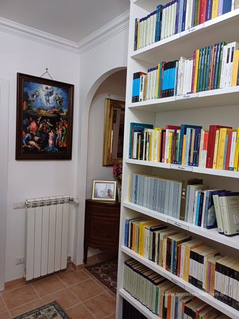 De Transfiguratie – met de hand geschilderde reproductie, foto van het voltooide schilderij