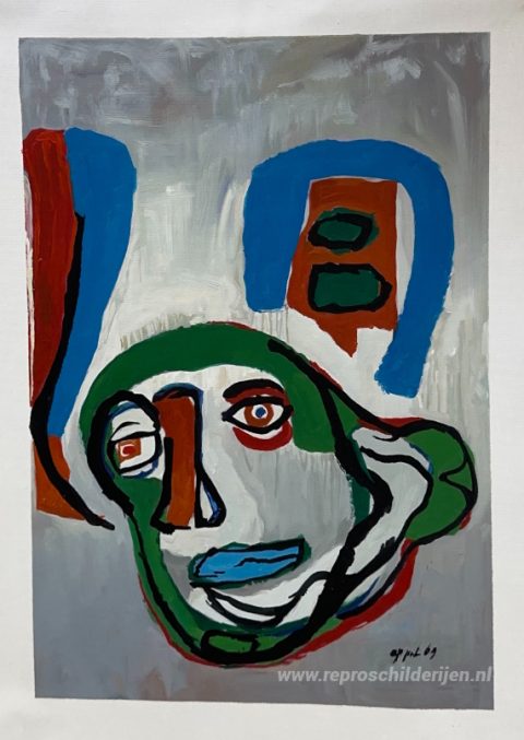 Schilderij in opdracht – foto van het voltooide schilderij