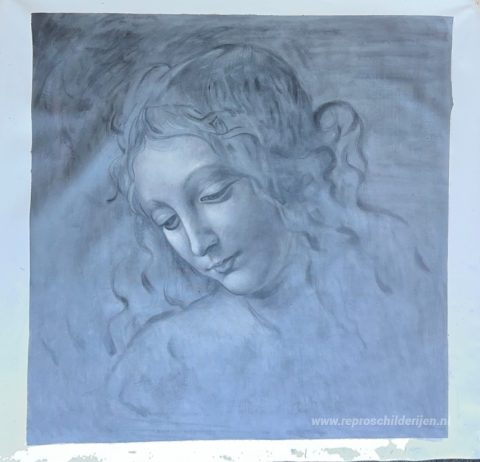 Schilderij in opdracht – foto van het voltooide schilderij
