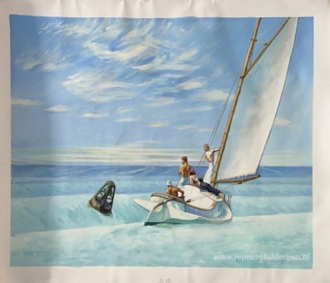 Schilderij in opdracht – foto van het voltooide schilderij