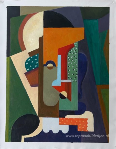 Schilderij in opdracht – foto van het voltooide schilderij