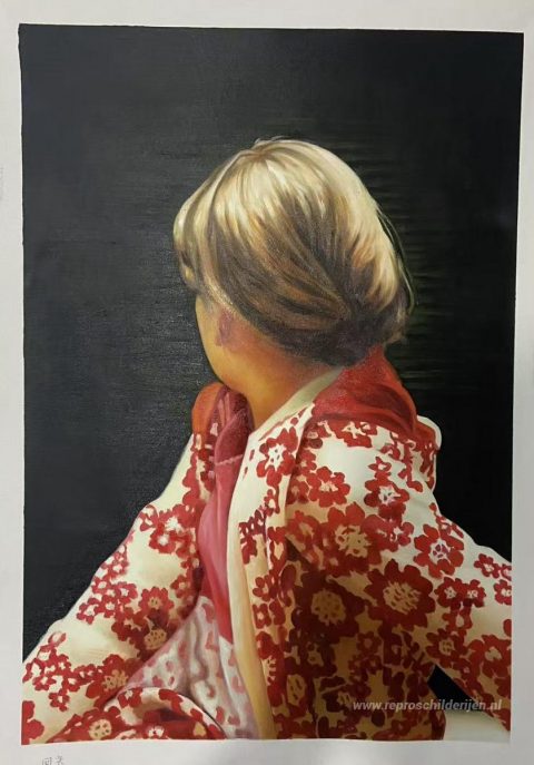 Schilderij in opdracht – foto van het voltooide schilderij