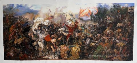 Schilderij in opdracht – foto van het voltooide schilderij