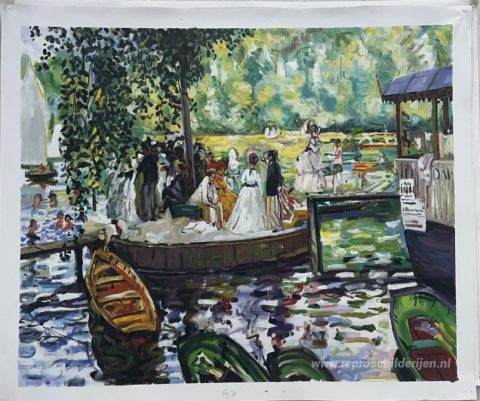Schilderij in opdracht – foto van het voltooide schilderij