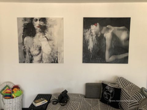 Schilderij in opdracht – foto van het voltooide schilderij