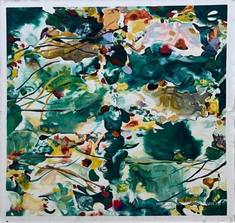 Schilderij in opdracht – foto van het voltooide schilderij