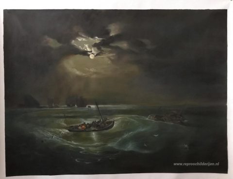Schilderij in opdracht – foto van het voltooide schilderij