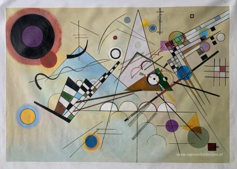 Schilderij in opdracht – foto van het voltooide schilderij