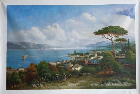 Schilderij in opdracht – foto van het voltooide schilderij