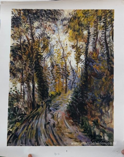 Schilderij in opdracht – foto van het voltooide schilderij