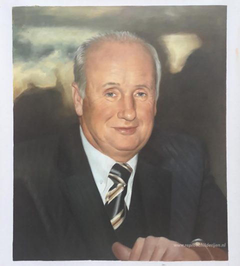 Schilderij in opdracht – foto van het voltooide schilderij