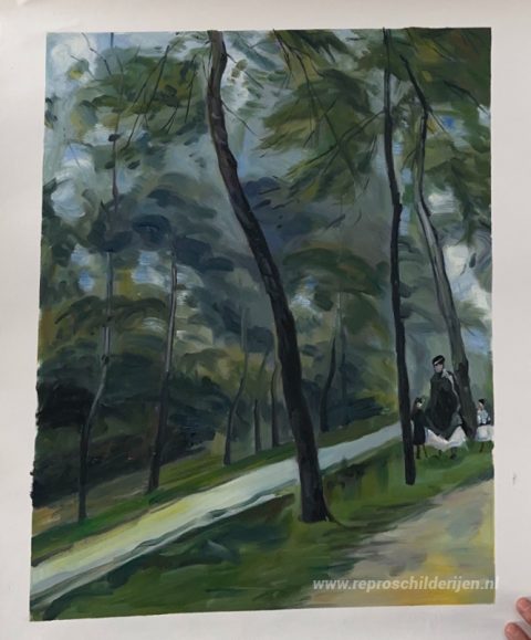 Schilderij in opdracht – foto van het voltooide schilderij