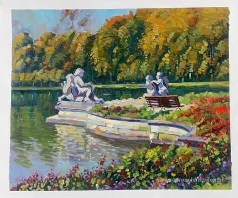 Schilderij in opdracht – foto van het voltooide schilderij