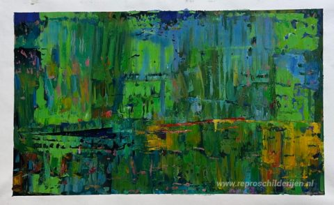 Schilderij in opdracht – foto van het voltooide schilderij