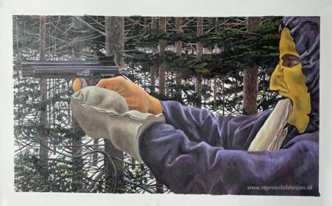 Schilderij in opdracht – foto van het voltooide schilderij